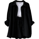 Bequemes Set aus Oberteil und Shorts – Produktansicht 13