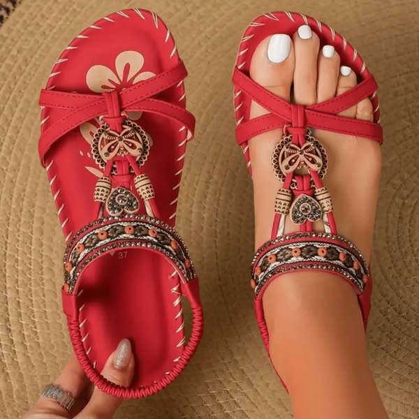 Bequeme Boho-Sandalen – Produktansicht 11