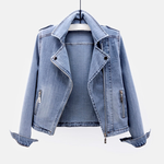 Stilvolle Damen-Jeansjacke – Produktansicht 1