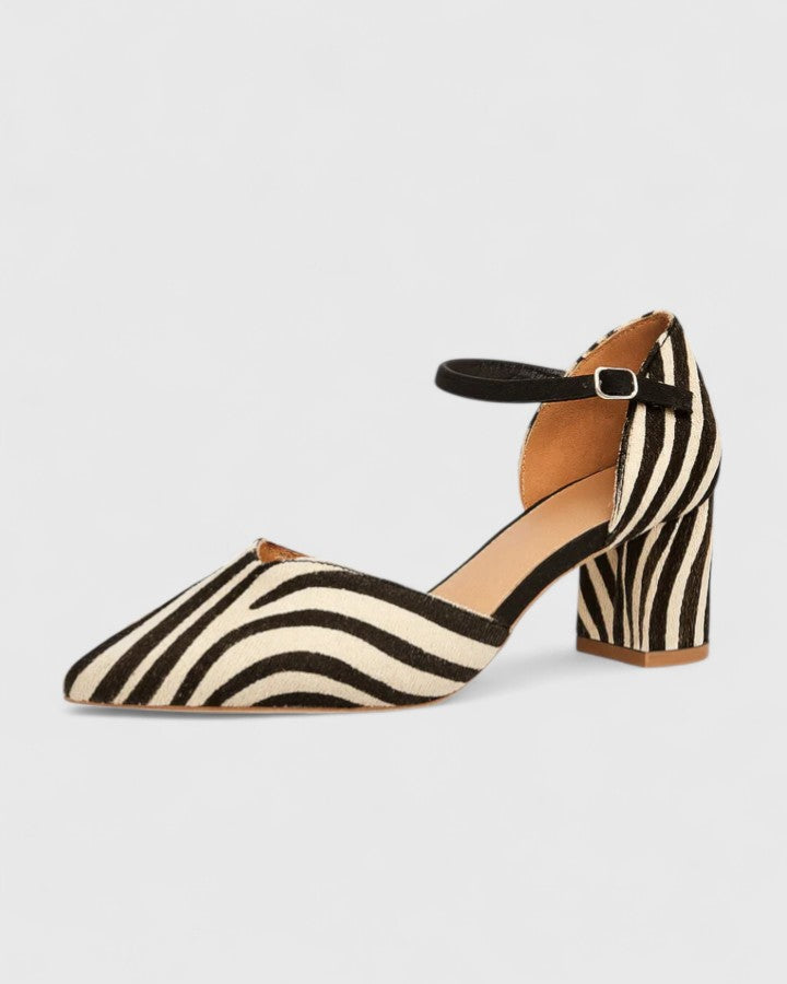 Elegante, bequeme Pumps mit Blockabsatz – Produktansicht 2