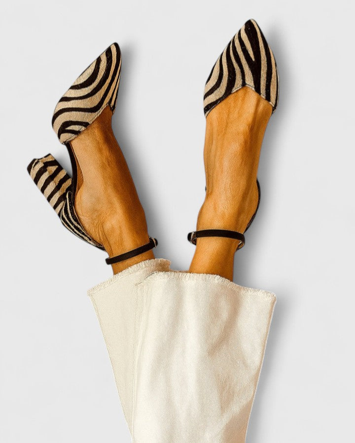 Elegante, bequeme Pumps mit Blockabsatz – Produktansicht 1