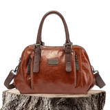 Zeitlose Luxus-Handtasche aus hochwertigem Leder – Produktansicht 1