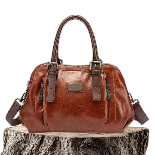 Zeitlose Luxus-Handtasche aus hochwertigem Leder – Produktansicht 1