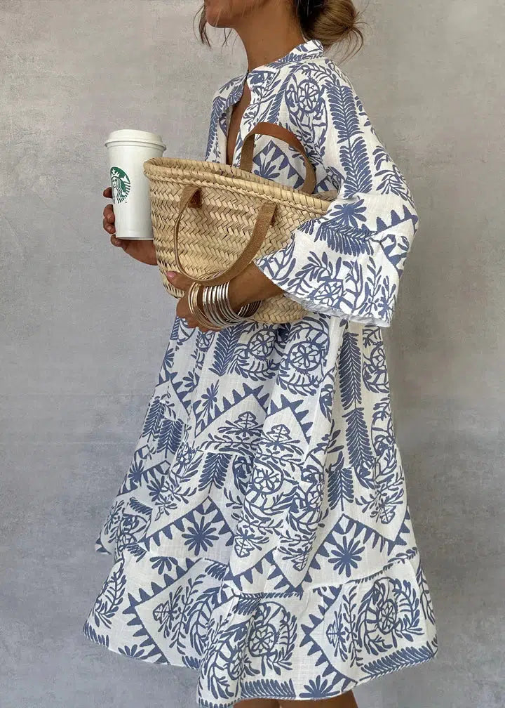 Lässiges Boho-Tunika-Kleid für jeden Tag – Produktansicht 5