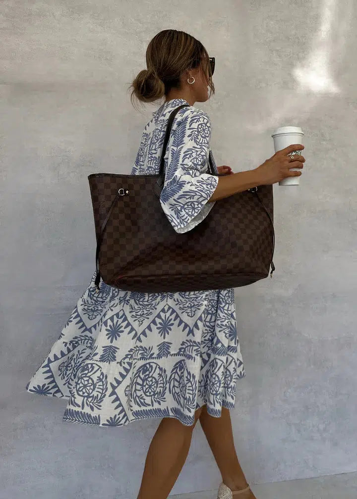 Lässiges Boho-Tunika-Kleid für jeden Tag – Produktansicht 3