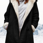 Langer Wintermantel mit Fleecefutter – Produktansicht 2
