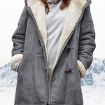 Langer Wintermantel mit Fleecefutter – Produktansicht 3