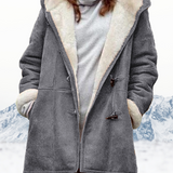 Langer Wintermantel mit Fleecefutter – Produktansicht 3