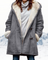 Langer Wintermantel mit Fleecefutter – Produktansicht 3