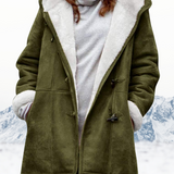 Langer Wintermantel mit Fleecefutter – Produktansicht 5