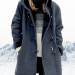 Langer Wintermantel mit Fleecefutter – Produktansicht 1