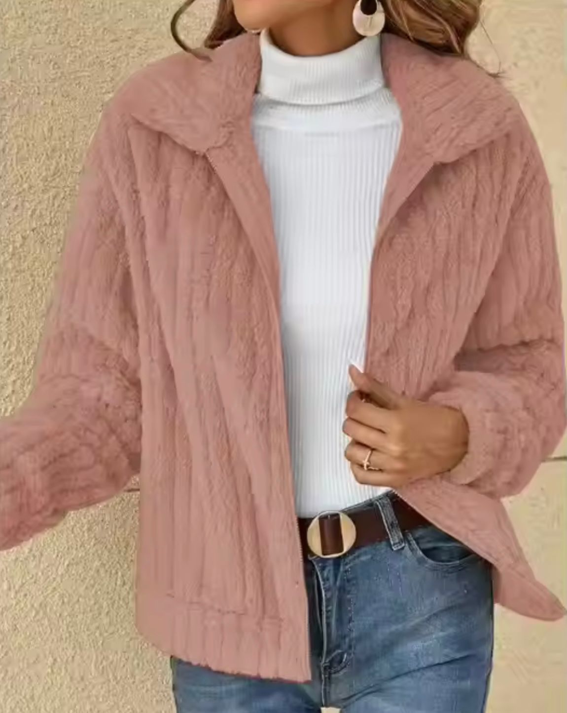 Teddyjacke für Damen – Produktansicht 4