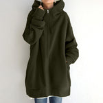 Warmer Winter-Hoodie mit Oversize-Kapuze – Produktansicht 5