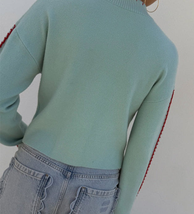 Strickjacke mit verspieltem Oktopus-Motiv – Produktansicht 2