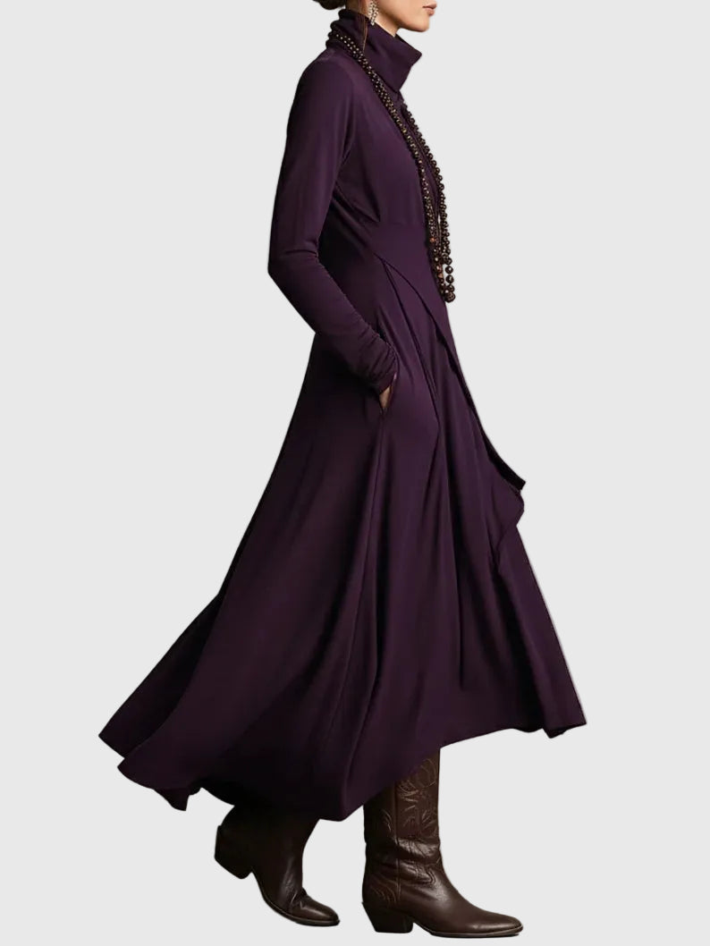 Plissiertes Maxikleid – Produktansicht 3