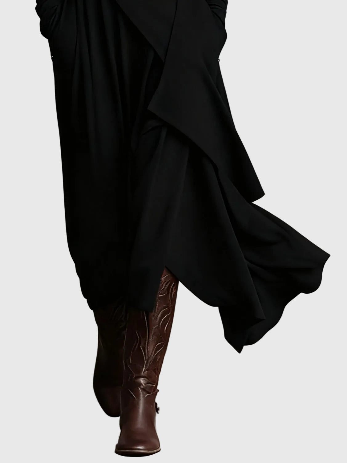 Plissiertes Maxikleid – Produktansicht 8
