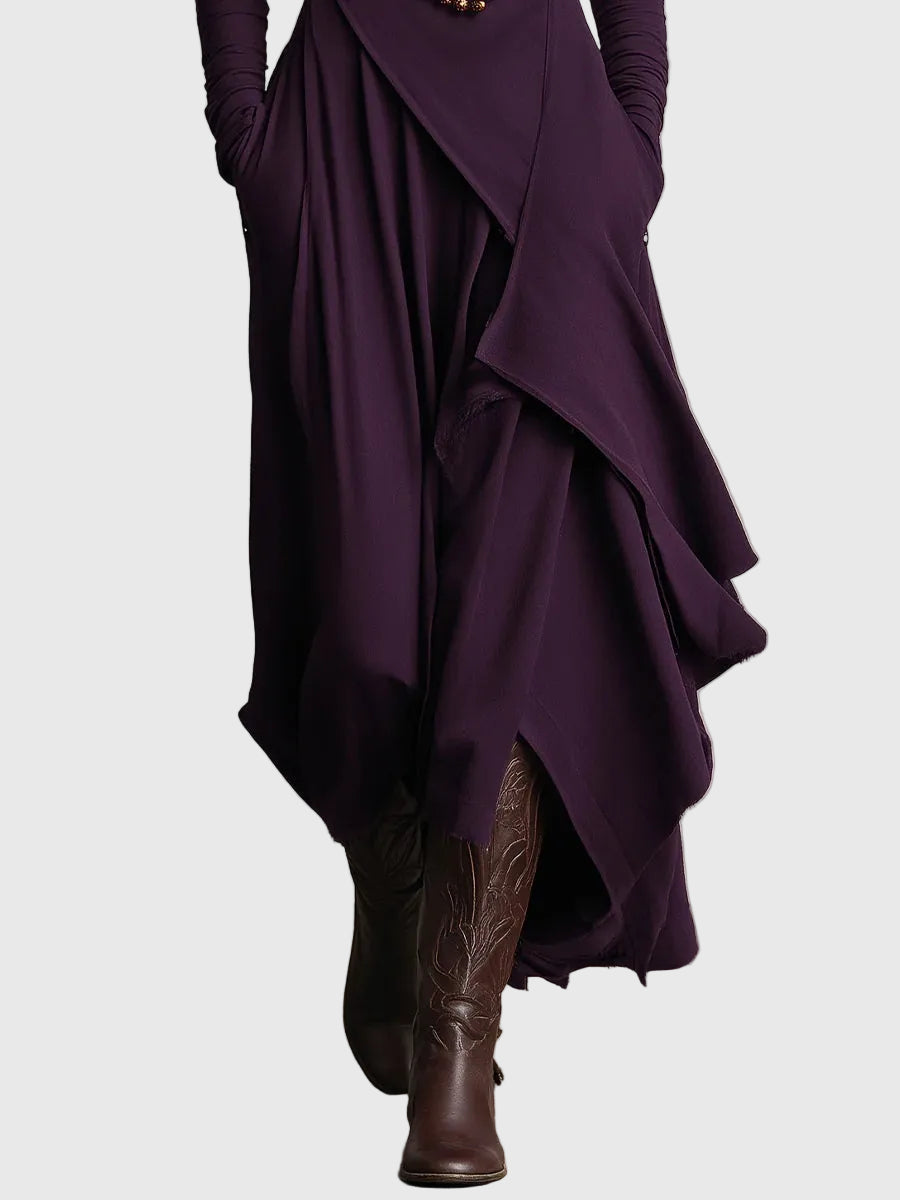 Plissiertes Maxikleid – Produktansicht 5