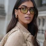 Sonnenbrille mit ovaler Fassung im Vintage-Stil – Produktansicht 4