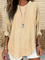 Lockere Bluse mit Streifen – Produktansicht 3