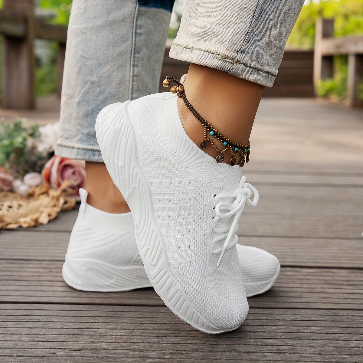 Bequeme Sneakers mit weicher Dämpfung – Produktansicht 2