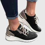 Bequeme Sneakers mit weicher Dämpfung in Wickeloptik – Produktansicht 2