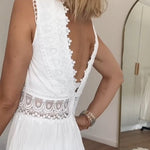 Spitzen-Camisolekleid mit V-Ausschnitt – Produktansicht 6