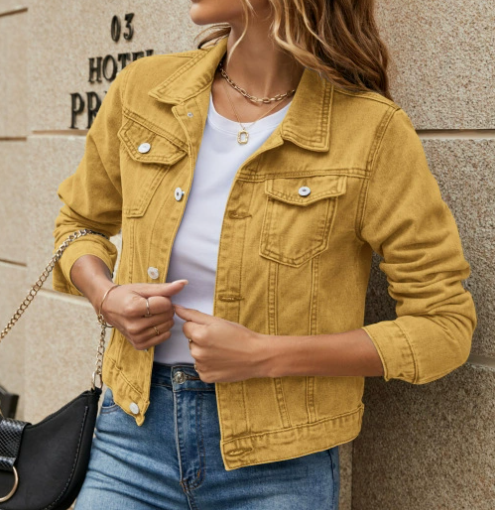 Jeansjacke für Damen – Produktansicht 7