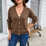 Geknöpfte Strickjacke aus weicher Maschenware – Produktansicht 4