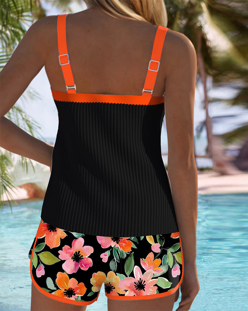 Bequemer zweiteiliger Tankini für Damen – Produktansicht 3