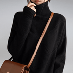 Gerippter Rollkragenpullover in lässiger Passform – Produktansicht 6