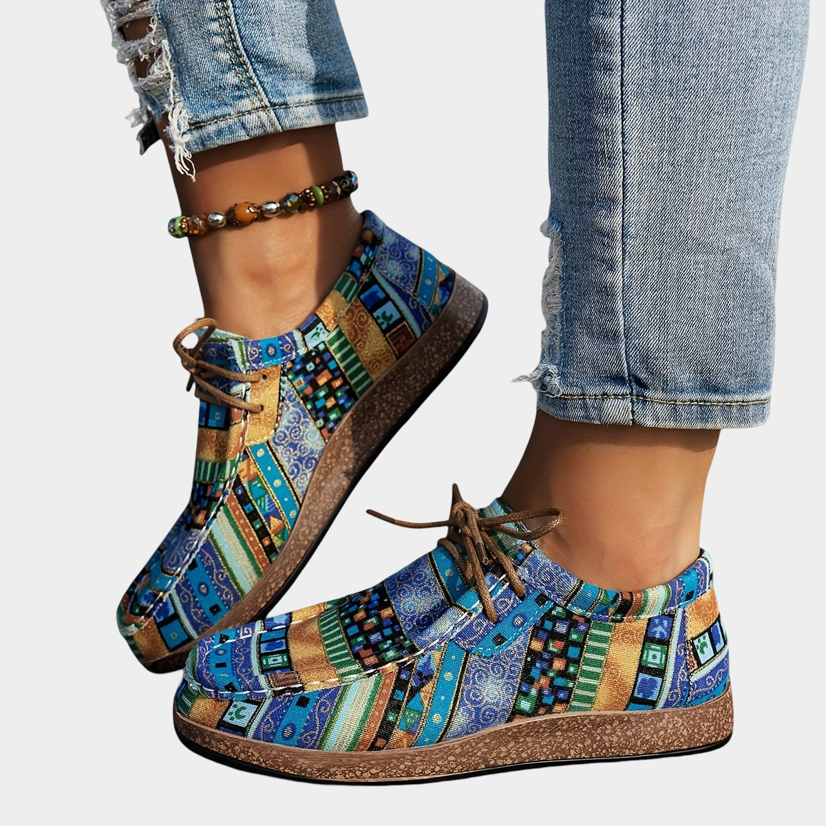 Leichte Sommerschuhe im Bohème-Stil – Produktansicht 1