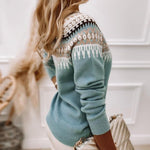 Eleganter Pullover mit Rundhalsausschnitt aus weichem Strick – Produktansicht 4