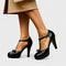 Bequeme Pumps mit weicher Dämpfung in Wickeloptik – Produktansicht 7
