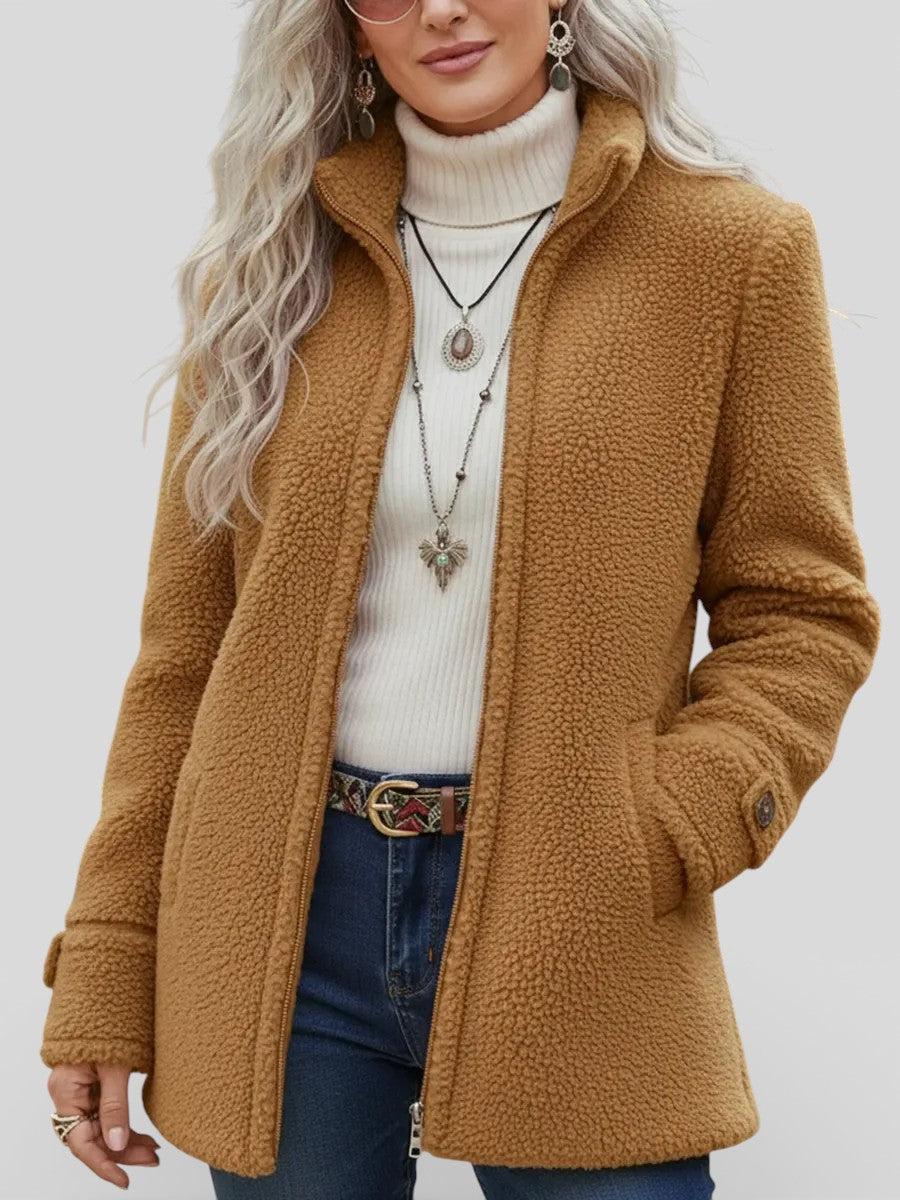 Elegante Teddyjacke – Produktansicht 3