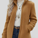 Elegante Teddyjacke – Produktansicht 3