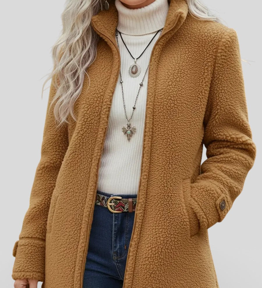 Elegante Teddyjacke – Produktansicht 3