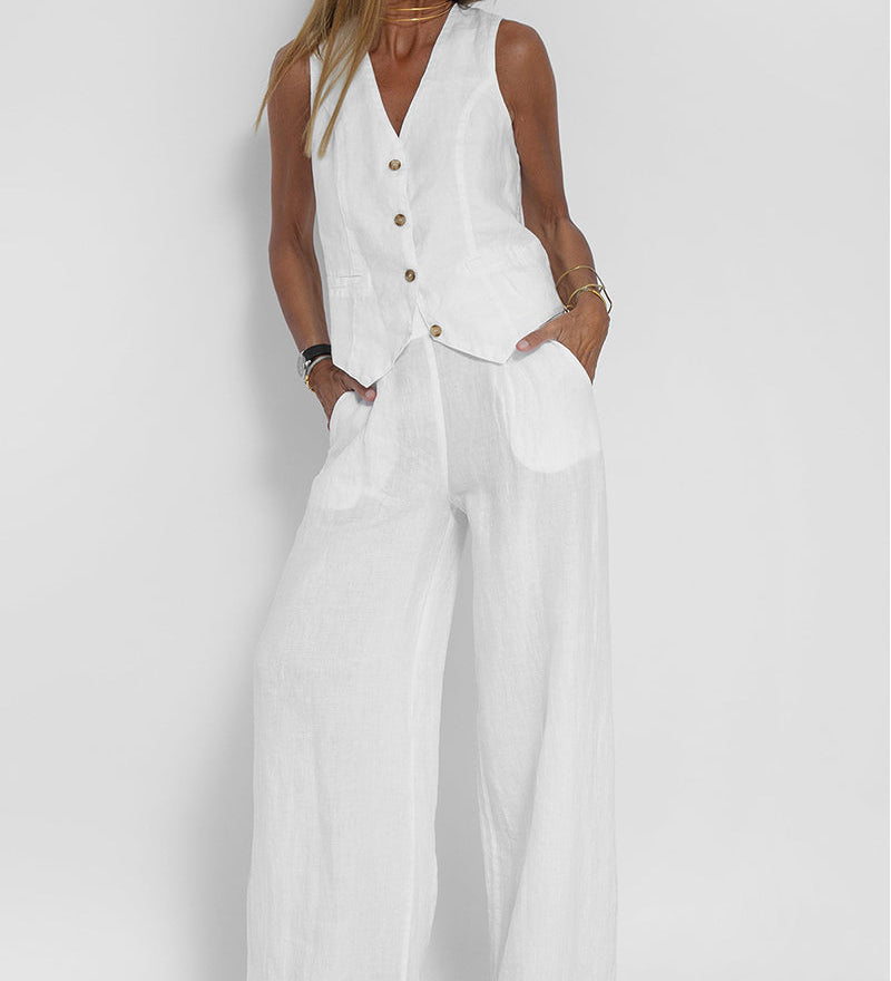Elegantes Set aus Weste und Hose – Produktansicht 13