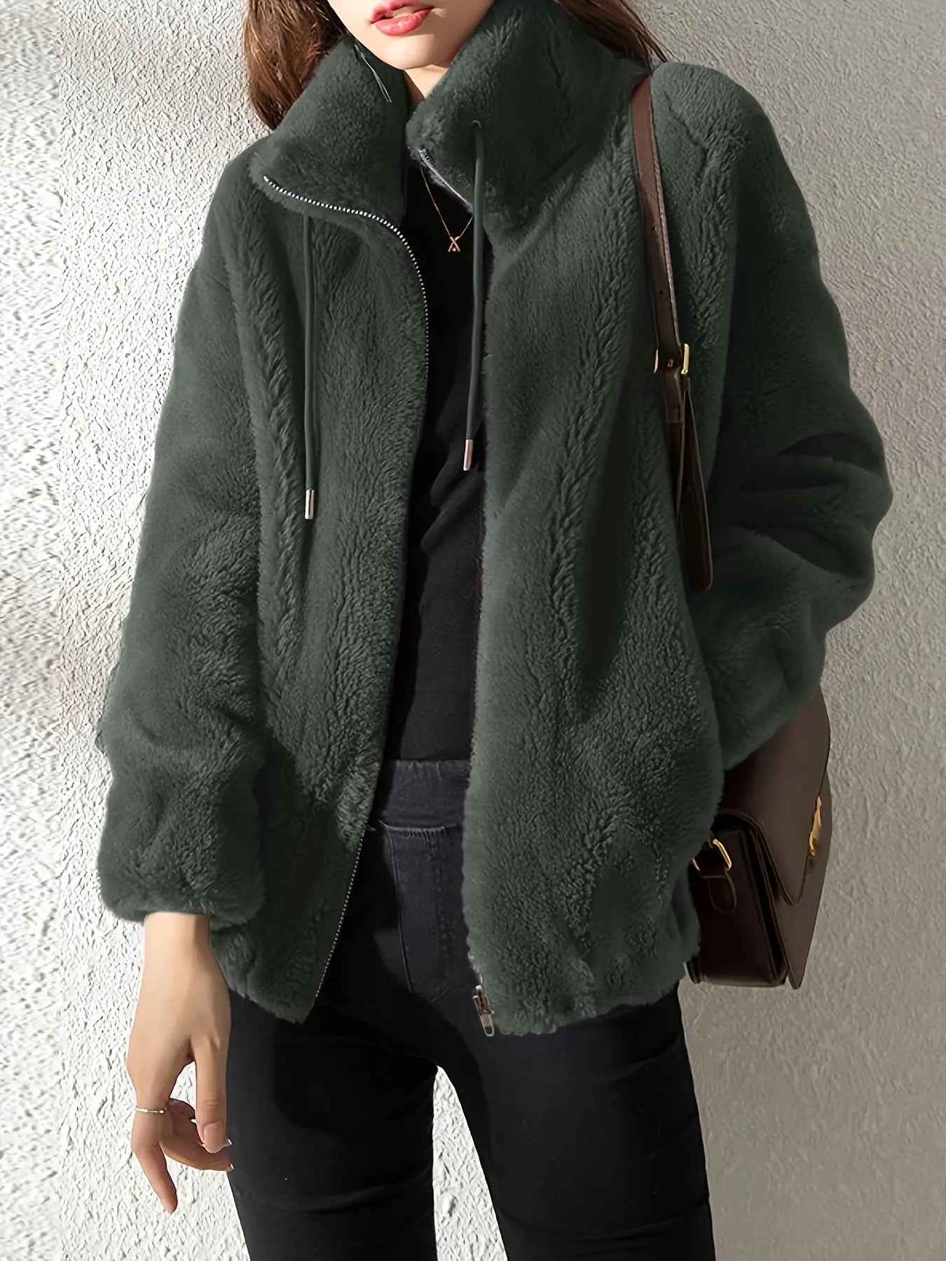 Weiche Damen-Fleecejacke – Produktansicht 6