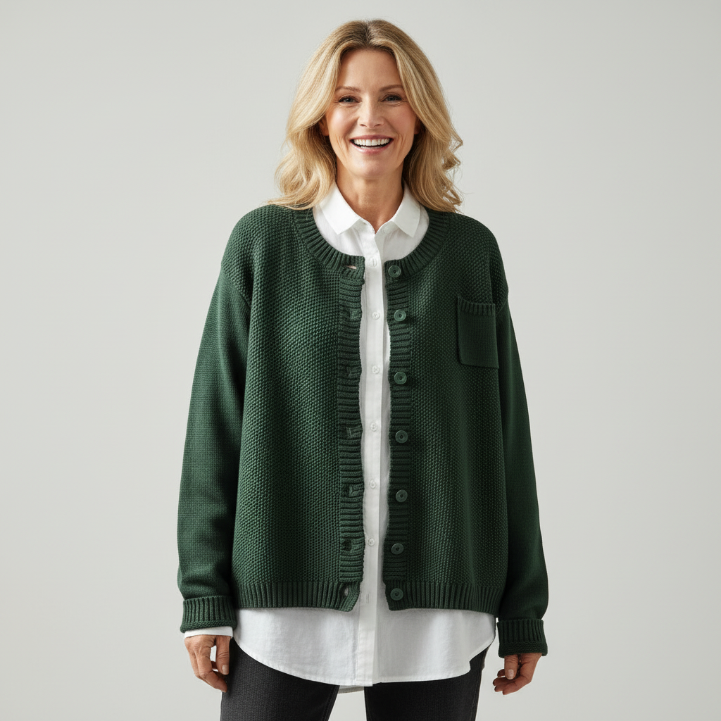 Warme Strickjacke aus besonders weichem Garn – Produktansicht 8