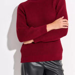 Unifarbener Grobstrick-Pullover in bequemer Passform – Produktansicht 6