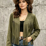 Langer Cardigan mit trendigen Nieten-Details – Produktansicht 9
