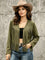 Langer Cardigan mit trendigen Nieten-Details – Produktansicht 9