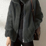Weiche Damen-Fleecejacke – Produktansicht 5