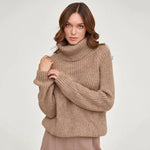 Rollkragenpullover aus dickem Strick – Produktansicht 1