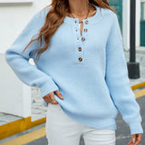 Dicker Pullover mit Rundhalsausschnitt – Produktansicht 11