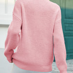 Dicker Pullover mit Rundhalsausschnitt – Produktansicht 4
