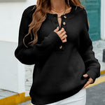 Dicker Pullover mit Rundhalsausschnitt – Produktansicht 5