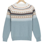 Eleganter Pullover mit Rundhalsausschnitt aus weichem Strick – Produktansicht 8