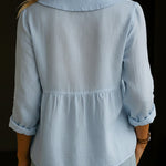 Moderne Bluse mit Peter-Pan-Kragen – Produktansicht 11