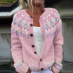 Kuscheliger Cardigan in zartem Rosa – Produktansicht 2